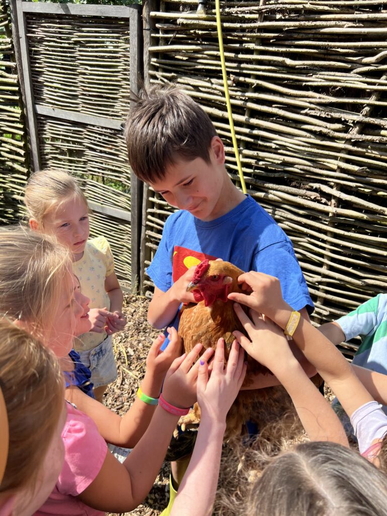 Kampen voor kinderen in de natuur